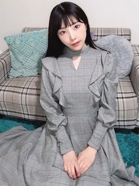 相沢梨紗さん(レディース・159cm)の冬コーディネート