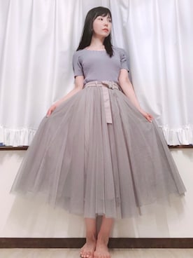 相沢梨紗さん(レディース・159cm)の夏コーディネート