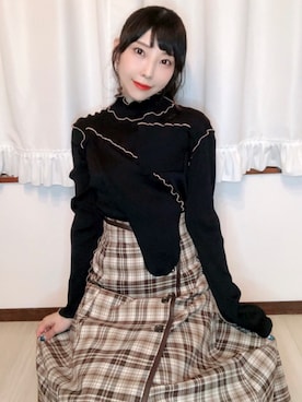 相沢梨紗さん（レディース・159cm）の秋コーディネート