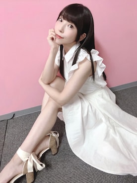 「frames RAY CASSIN（フレームスレイカズン）のアイテム」を使った、相沢梨紗さん（レディース・159cm）の夏コーディネート