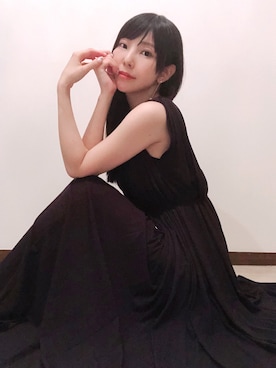 「eimy istoire（エイミーイストワール）のアイテム」を使った、相沢梨紗さん（レディース・159cm）の夏コーディネート