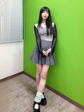 相沢梨紗さん（レディース・161cm）の夏コーディネート
