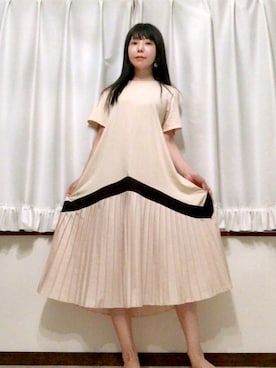 「Diosfront（ディオスフロント）のアイテム」を使った、相沢梨紗さん（レディース・159cm）の夏コーディネート