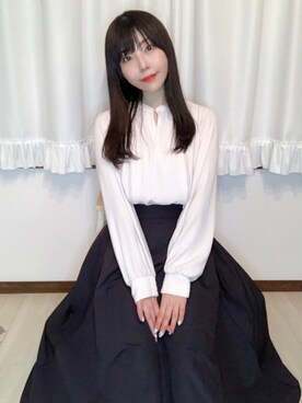 相沢梨紗さん(レディース・159cm)の冬コーディネート