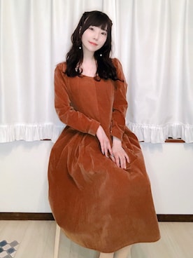 「Leja（レジャ）のアイテム（ワンピース/ドレス）」を使った、相沢梨紗さん（レディース・159cm）の春コーディネート