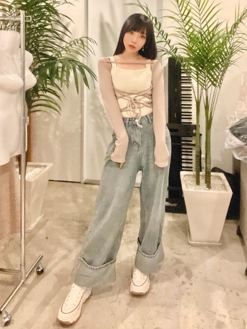 DimMoire ディムモアール デニム ビスチェ セットアップ REFLEM