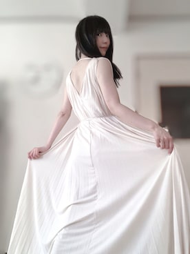 「eimy istoire（エイミーイストワール）のアイテム」を使った、相沢梨紗さん（レディース・159cm）の夏コーディネート