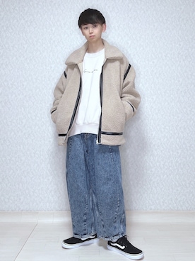 「URBAN RESEARCH（アーバンリサーチ）のアイテム（アクセサリー）」を使った、KEITAさん（メンズ・170cm）の冬コーディネート