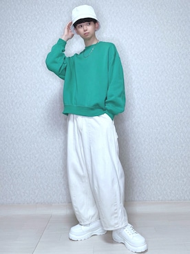 「Adoon plain（アドーンプレーン）のアイテム（アクセサリー）」を使った、KEITAさん（メンズ・170cm）の春コーディネート