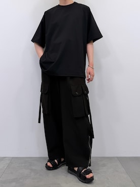 「HARE（ハレ）のアイテム（シューズ）」を使った、KEITAさん（メンズ・170cm）の春コーディネート