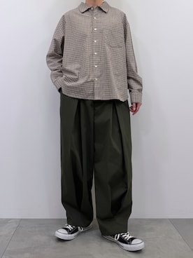 「VANS（バンズ）のアイテム（シューズ）」を使った、KEITAさん（メンズ・170cm）の春コーディネート