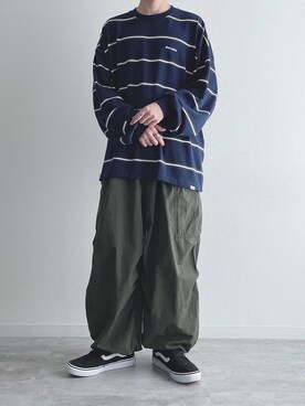 KEITAさんの「VANS ヴァンズ OLD SKOOL DX オールドスクール DX V36CL+ BLACK」を使ったコーディネート