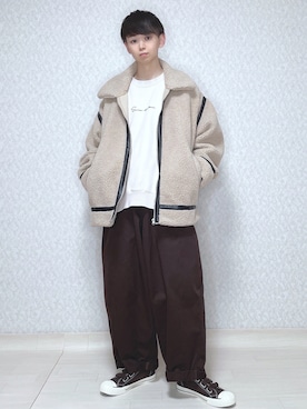 「URBAN RESEARCH（アーバンリサーチ）のアイテム（アクセサリー）」を使った、KEITAさん（メンズ・170cm）の冬コーディネート