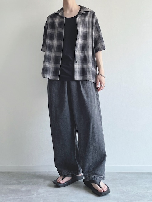 セール】限定展開 ワイドストレート デニムパンツ（デニムパンツ