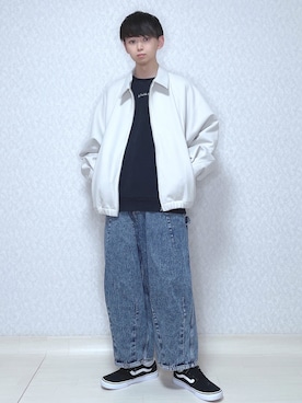 「URBAN RESEARCH（アーバンリサーチ）のアイテム（アクセサリー）」を使った、KEITAさん（メンズ・170cm）の冬コーディネート