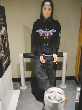 「GIVENCHY（ジバンシイ）のアイテム（トップス）」を使った、hi-liteさん（メンズ・176cm）の冬コーディネート