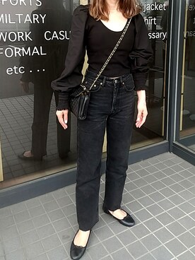 「cloverleaf（クローバーリーフ）のアイテム」を使った、Y☆さん（レディース・163cm）の春コーディネート