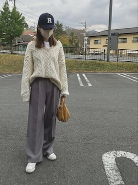 Y☆さん（レディース・163cm）の冬コーディネート