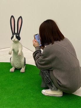 ユーカリさん（レディース・160cm）の冬コーディネート