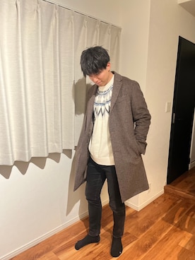 SHOさん（メンズ・176cm）の秋コーディネート