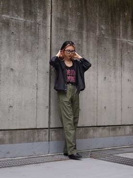 𝐍𝐚𝐨さん(レディース・164cm)の夏コーディネート