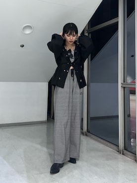 「アツいコーデ全部見せ」｜𝐍𝐚𝐨さん（レディース・164cm）の夏コーディネート