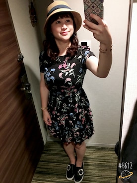 「Accessorize（アクセサライズ）のアイテム」を使った、Abby Linさん（レディース・162cm）の夏コーディネート