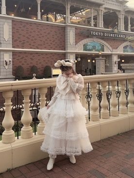 「アイテム（バレッタ/ヘアクリップ）」を使った、○△□  yuさん（レディース・150cm）の冬コーディネート