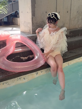 「pomiii（ポミー）のアイテム」を使った、○△□  yuさん（レディース・150cm）の夏コーディネート