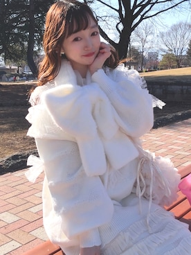 「RANDA（ランダ）のアイテム」を使った、○△□  yuさん（レディース・150cm）の冬コーディネート