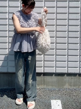 ○△□  yuさん（レディース・150cm・30代）の夏コーディネート