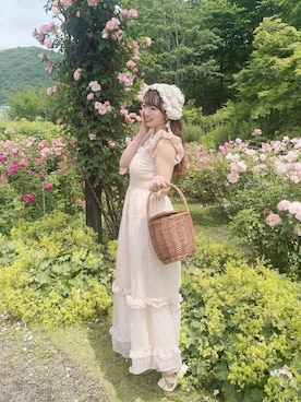 「RANDA（ランダ）のアイテム」を使った、○△□  yuさん（レディース・150cm）の夏コーディネート