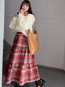 「アイテム（ブーツ）」を使った、○△□  yuさん（レディース・150cm・30代）の冬コーディネート