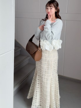 ○△□  yuさん（レディース・150cm）の冬コーディネート