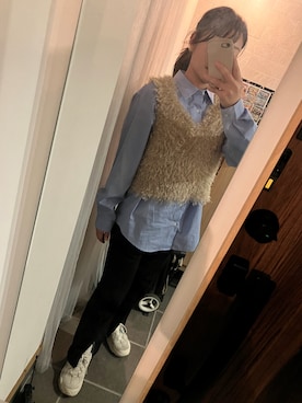 「Green　Parks（グリーンパークス）のアイテム」を使った、nkgwtmkさん（レディース・158cm）の夏コーディネート