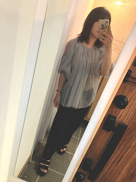 「SHAKA（シャカ）のアイテム」を使った、nkgwtmkさん（レディース・158cm）の秋コーディネート