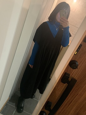 「ニコアンド」｜「アイテム（アクセサリー）」を使った、nkgwtmkさん（レディース・158cm）の春コーディネート