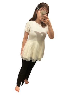 「SHAKA（シャカ）のアイテム」を使った、nkgwtmkさん（レディース・158cm）の夏コーディネート