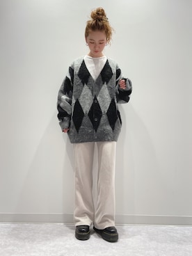 「BACK NUMBER（バックナンバー）のアイテム（アンサンブル）」を使った、y...maiさん（レディース・157cm）の秋コーディネート