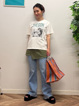 いのうえまいさん(レディース・158cm)の夏コーディネート