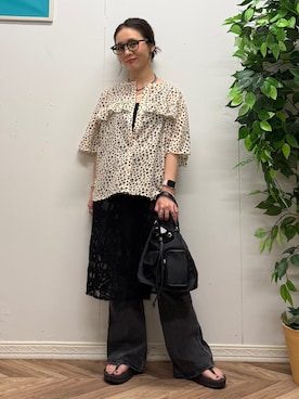 いのうえまいさん(レディース・158cm)の夏コーディネート