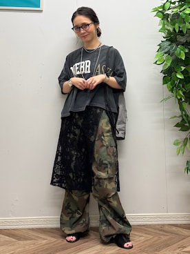 いのうえまいさん(レディース・158cm)の夏コーディネート