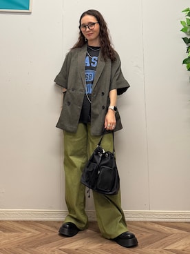 いのうえまいさん(レディース・158cm)の夏コーディネート