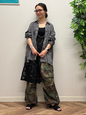 「Right-on（ライトオン）のアイテム」を使った、いのうえまいさん（レディース・158cm）の夏コーディネート