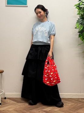 いのうえまいさん（レディース・158cm）の夏コーディネート