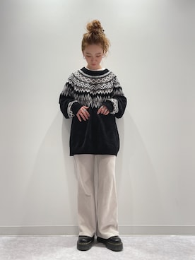 「BACK NUMBER（バックナンバー）のアイテム（アンサンブル）」を使った、y...maiさん（レディース・157cm）の秋コーディネート