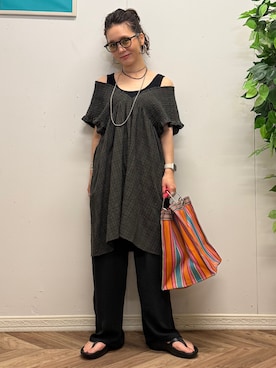 いのうえまいさん(レディース・158cm)の夏コーディネート