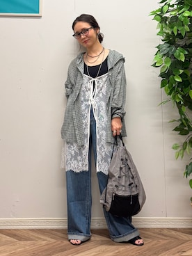 いのうえまいさん(レディース・158cm)の夏コーディネート