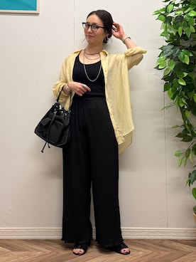 「Right-on（ライトオン）のアイテム」を使った、いのうえまいさん（レディース・158cm）の夏コーディネート
