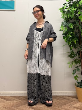 「Right-on（ライトオン）のアイテム」を使った、いのうえまいさん（レディース・158cm）の夏コーディネート